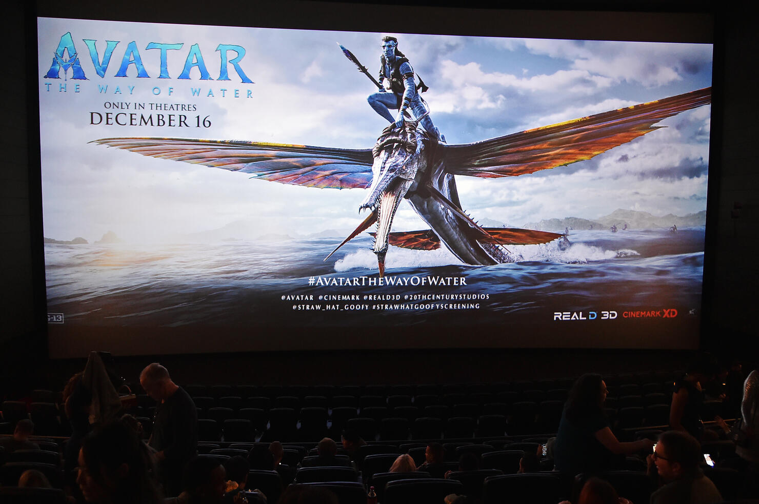 "Avatar: The Way of Water" Influencer Screening Hosted By Straw Hat Goofy