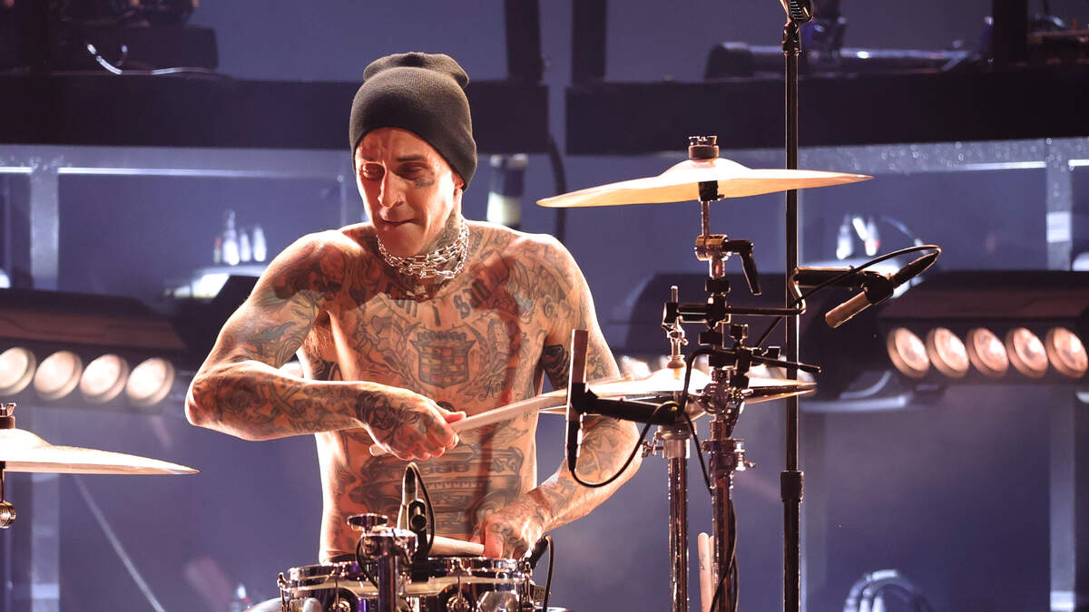 Travis Barker going from drumming for The Aquabats to playing at