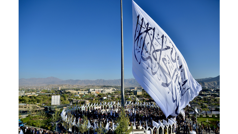 AFGHANISTAN-TALIBAN-FLAG