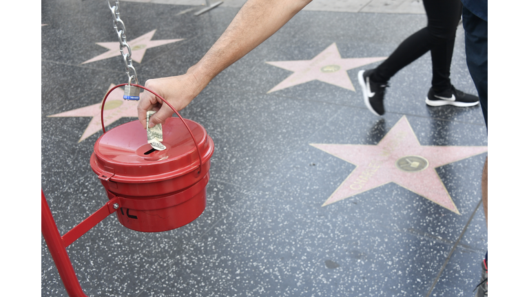 The Salvation Army And  TCL Chinese Theatre Host Red Kettle Drive-Thru Donation Event