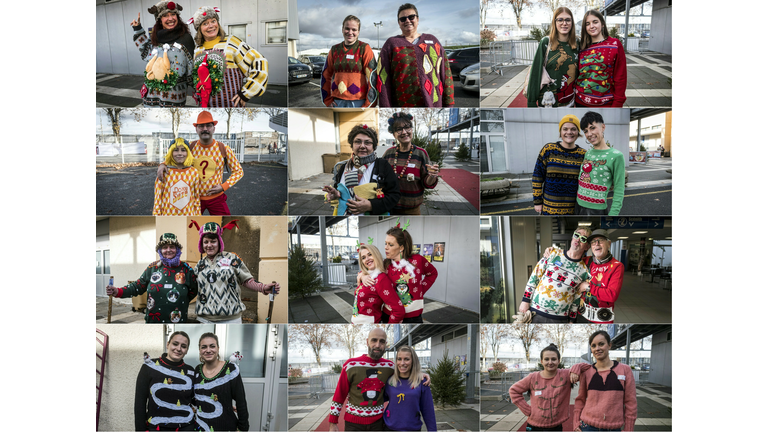 COMBO-FRANCE-UGLY SWEATER-WORLD-CHAMPIONSHIP