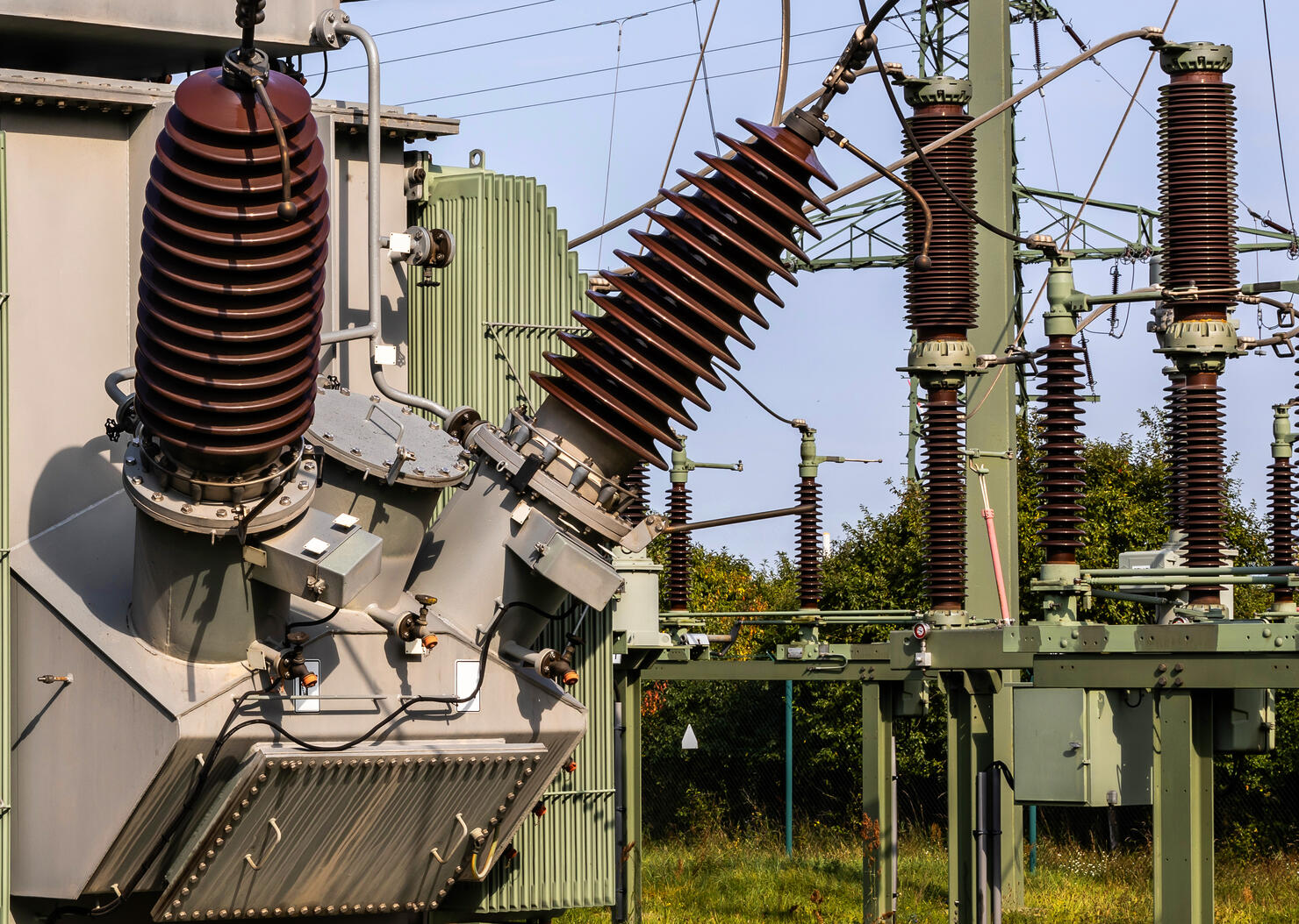 Electric transformer station