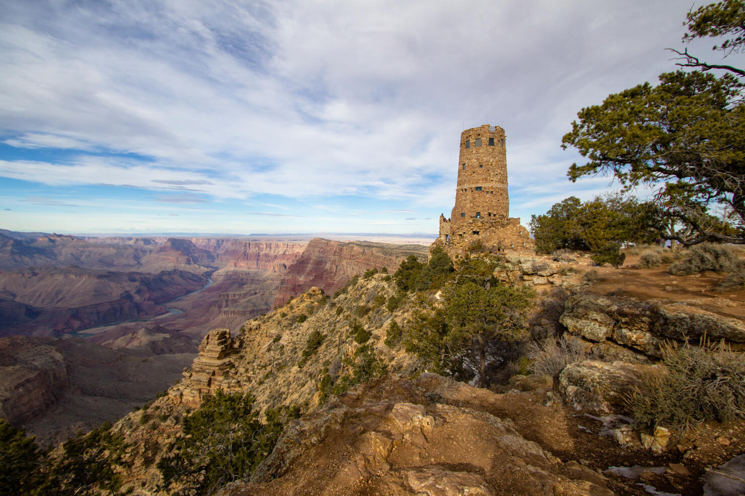 Grand Canyon National Park Desert Watchtower Overlook