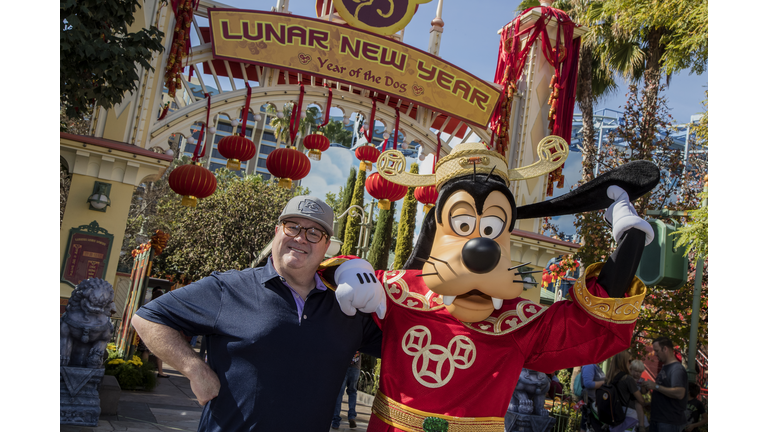 Eric Stonestreet Celebrates Lunar New Year at Disney California Adventure Park