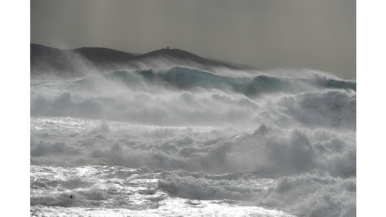FRANCE-CORSICA-STROM-DENISE-WAVE