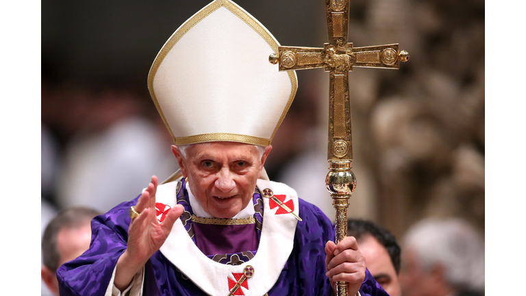 Pope Benedict XVI Celebrates Ash Wednesday Mass - February 13, 2013