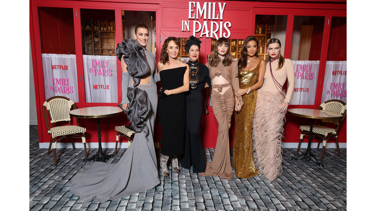 "Emily In Paris" By Netflix - Season 3 World Premiere : Inside Photocall At Theatre Des Champs Elysees In Paris