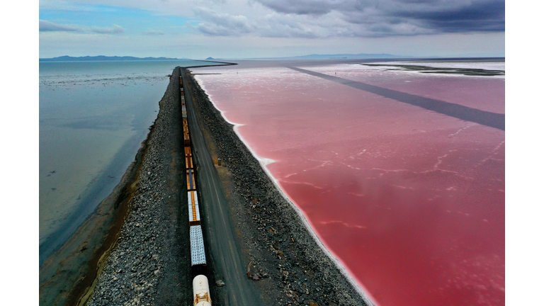 Drought Pushes Great Salt Lake To Lowest Levels On Record