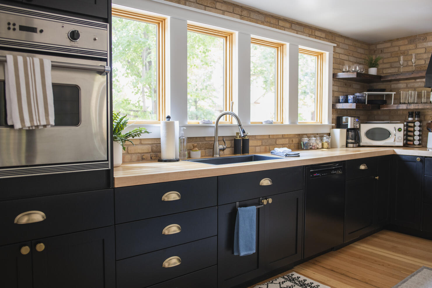 Home kitchen interior