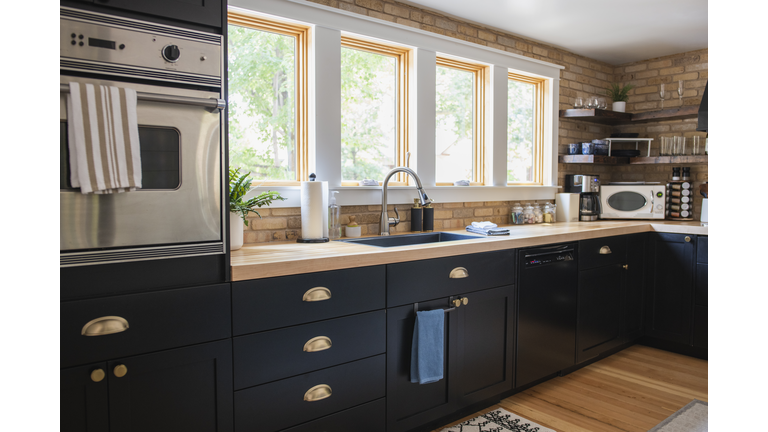 Home kitchen interior