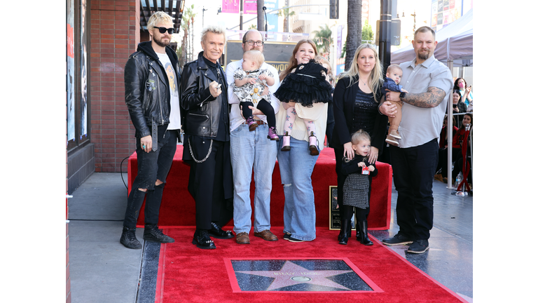 Billy Idol Honored With Star On The Hollywood Walk Of Fame