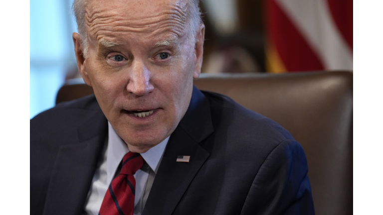 President Biden Holds A Cabinet Meeting At The White House