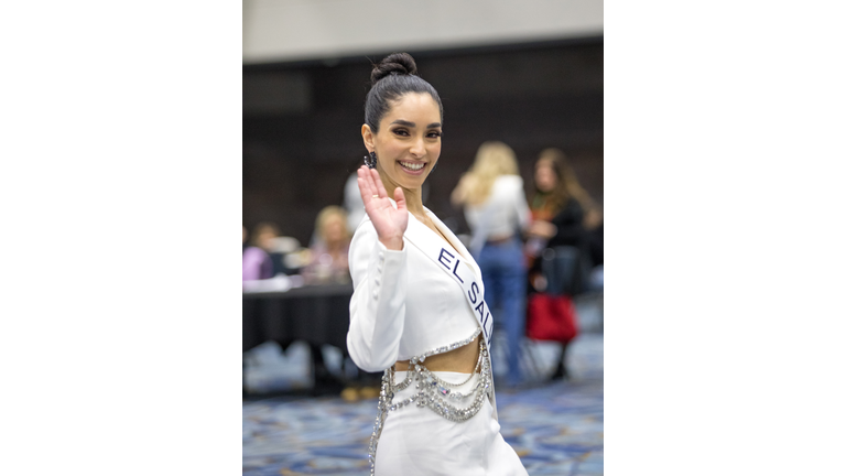 The 71st Miss Universe Delegates Arrive In New Orleans, LA