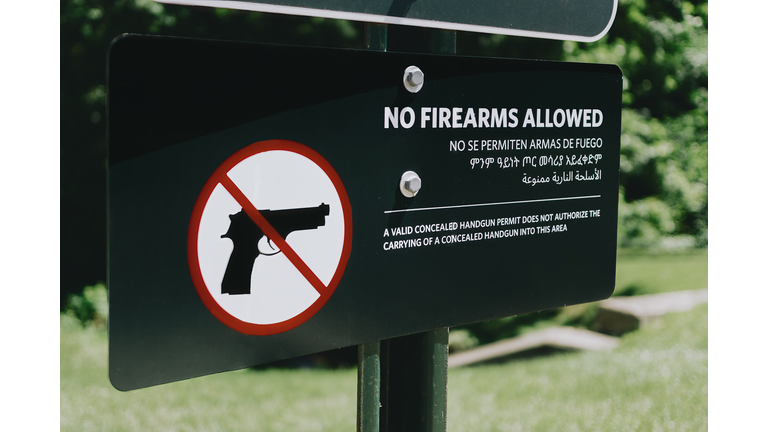 Gun-Free Zone at Park
