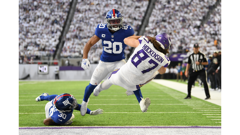 New York Giants v Minnesota Vikings