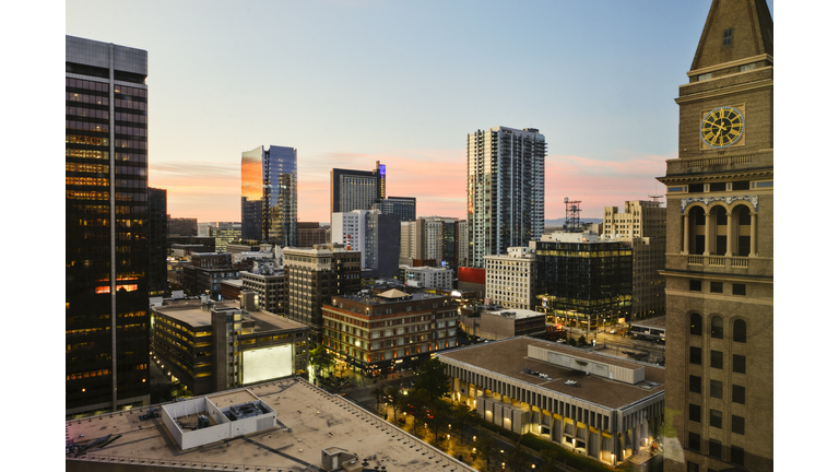 Denver Colorado Downtown Skyline