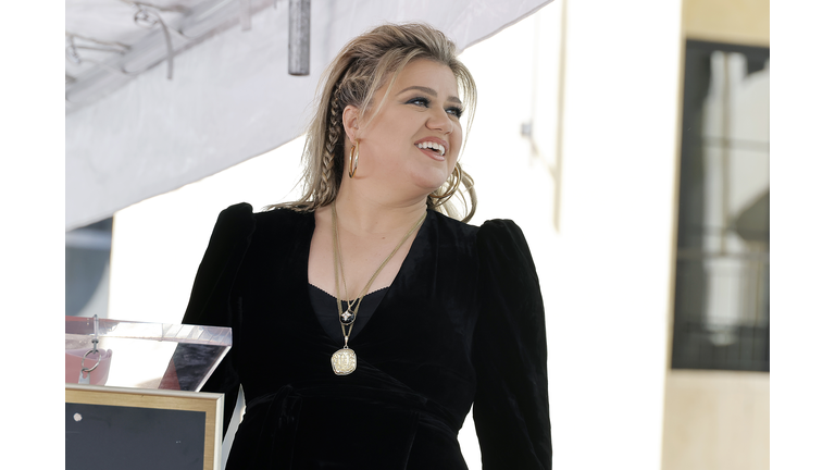 Kelly Clarkson Honored With Star On The Hollywood Walk Of Fame