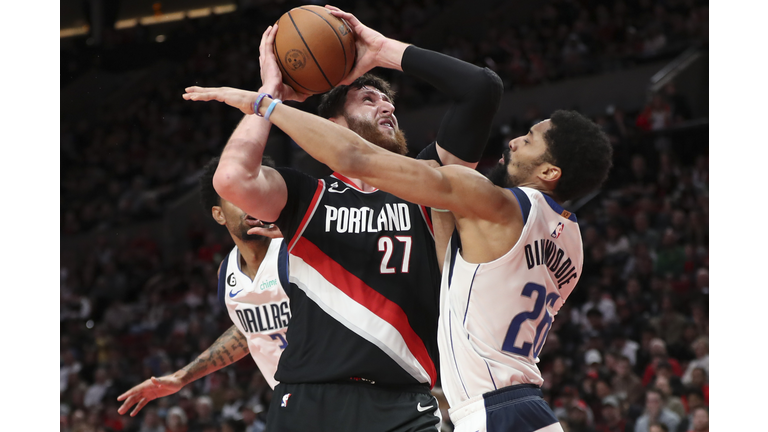 Dallas Mavericks v Portland Trail Blazers