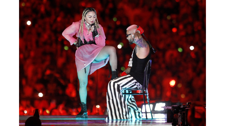 TOPSHOT-COLOMBIA-MUSIC-MALUMA-MADONNA