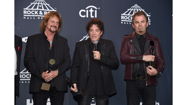 32nd Annual Rock & Roll Hall Of Fame Induction Ceremony - Press Room