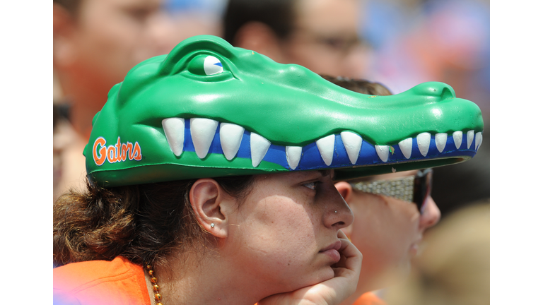 University of Florida orange and blue game