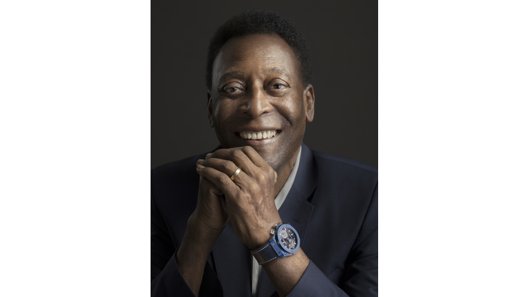 Pele Attends the Hublot Match of Friendship
