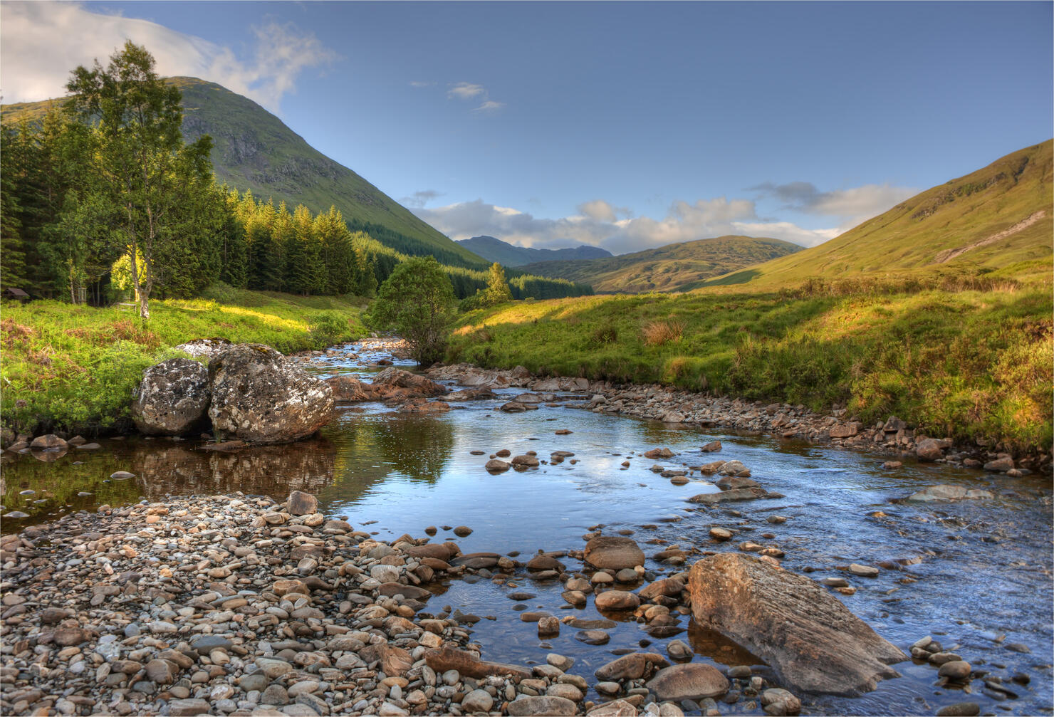 Countryside near Tummel bridge