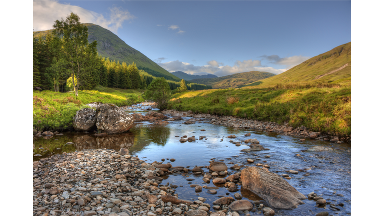 Countryside near Tummel bridge