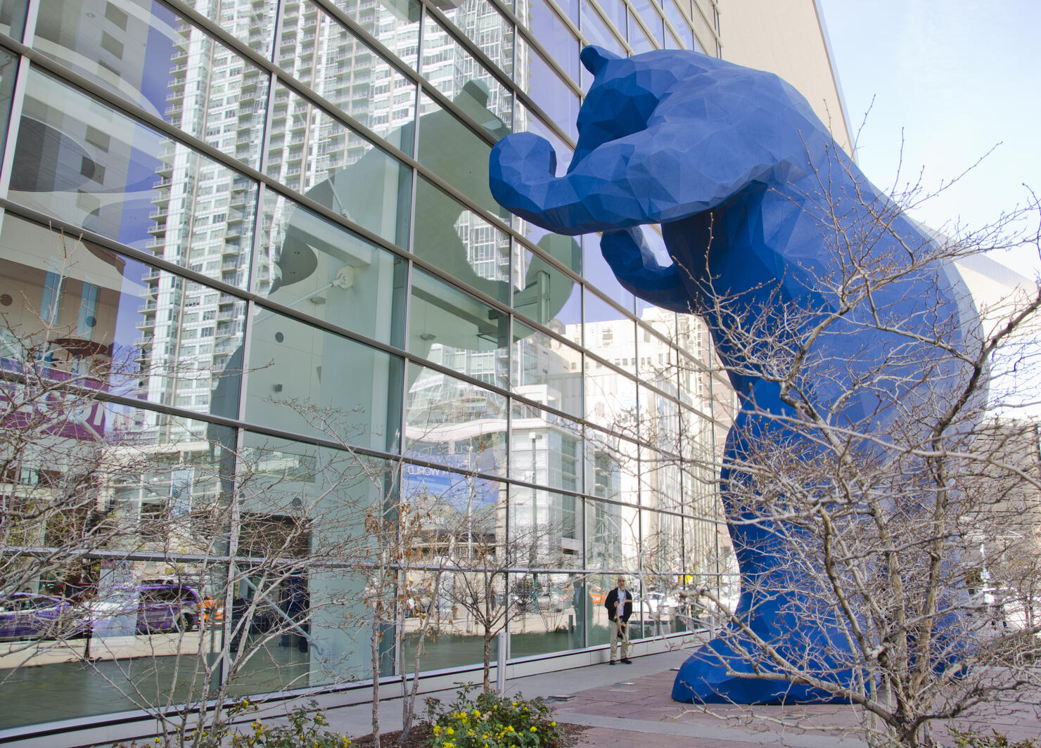 Big Blue Bear at Colorado Convention Center in Denver