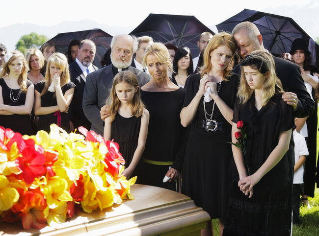 Family at a Funeral