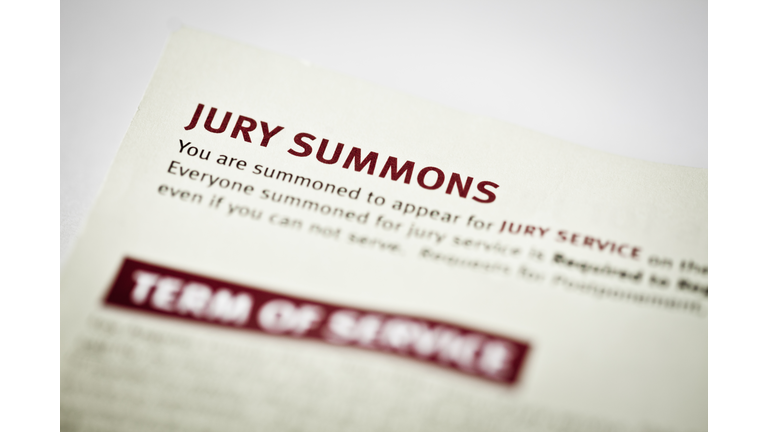 Jury Duty Summons