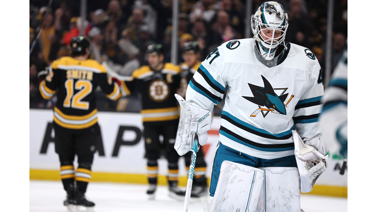 San Jose Sharks v Boston Bruins