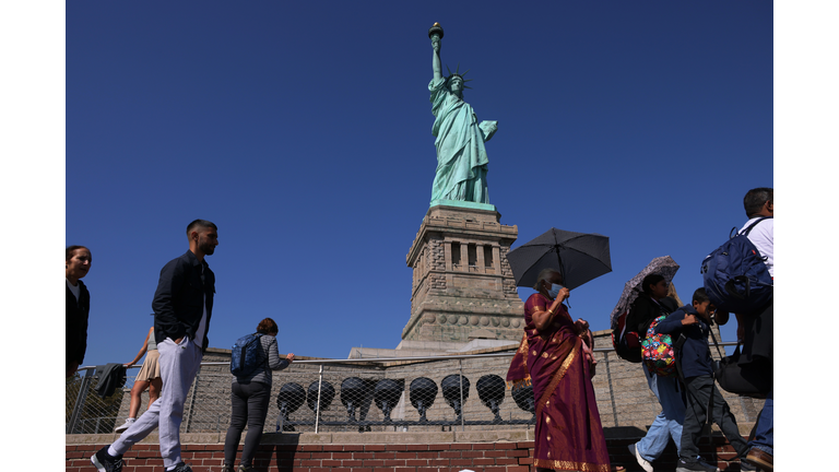 Statue Of Liberty's Crown Reopens To Public, First Time Since Pandemic