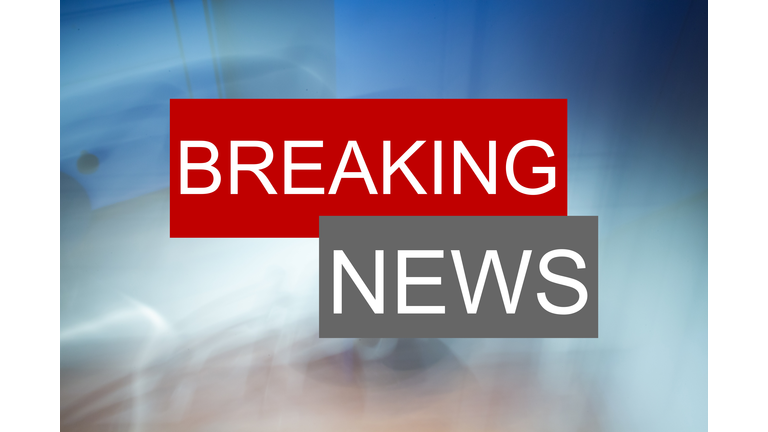 Symbol image: The words Breaking News on an abstract background