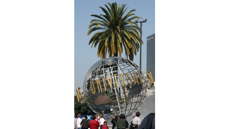 The entrance of  Universal Studios in Ho...