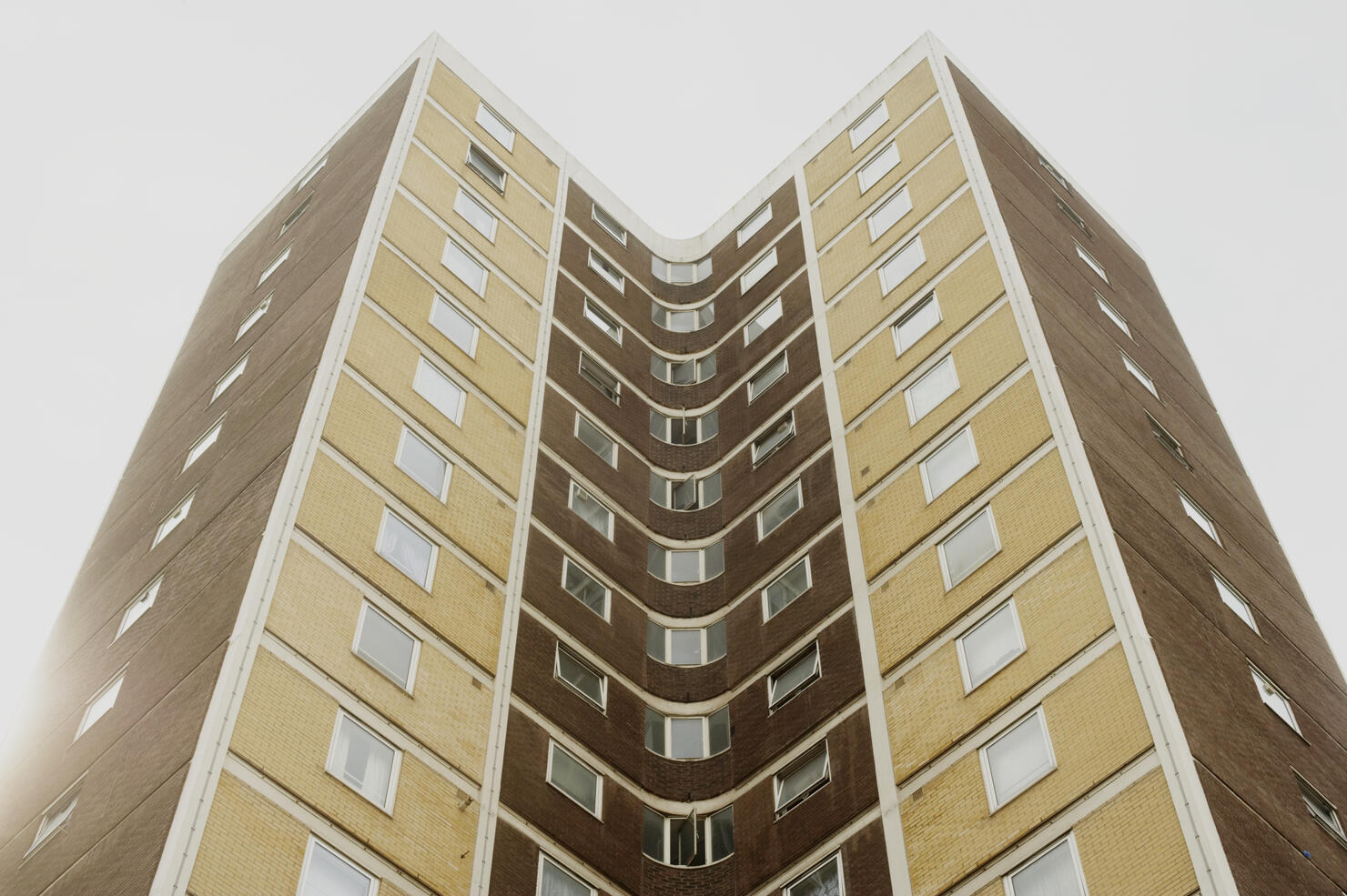 Building exterior, low angle view