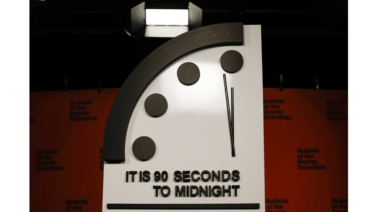 Bulletin Of The Atomic Scientists Announce New Doomsday Clock Time For 2023