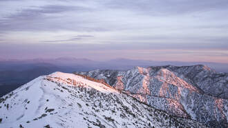 Helicopters Join Search for Missing Hikers on Mt. Baldy