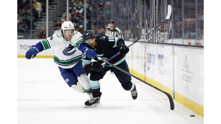 Vancouver Canucks v Seattle Kraken