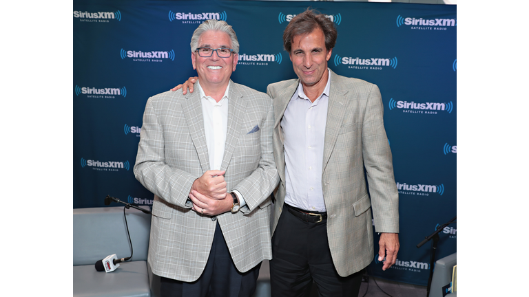 Chris Russo And Mike Francesa Of Mike And The Mad Dog Get Together For SiriusXM Town Hall