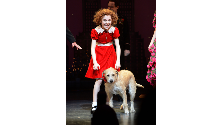 "Annie" Broadway Opening Night - Arrivals And Curtain Call