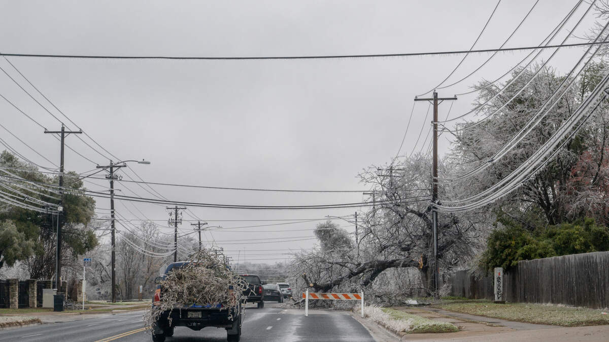 Texas Ice Storm Hundreds of thousands are still in the dark this morning NewsRadio 740 KTRH