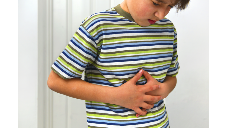 10 year old boy with stomachache