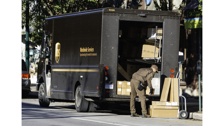 UPS Delivery, Traverse City, Michigan