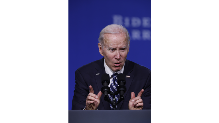 President Biden And Vice President Harris Speak At DNC Winter Meeting In Philadelphia