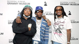 Quavo & Offset Throw Hands At The Grammy's 