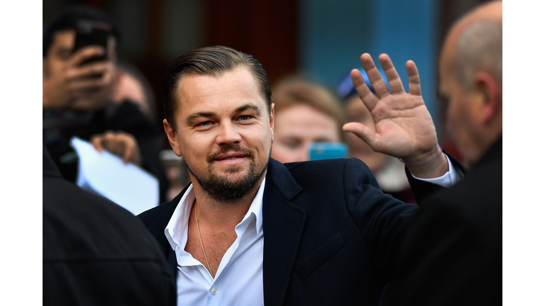 Leonardo Di Caprio Has Lunch At The Social Bite Cafe