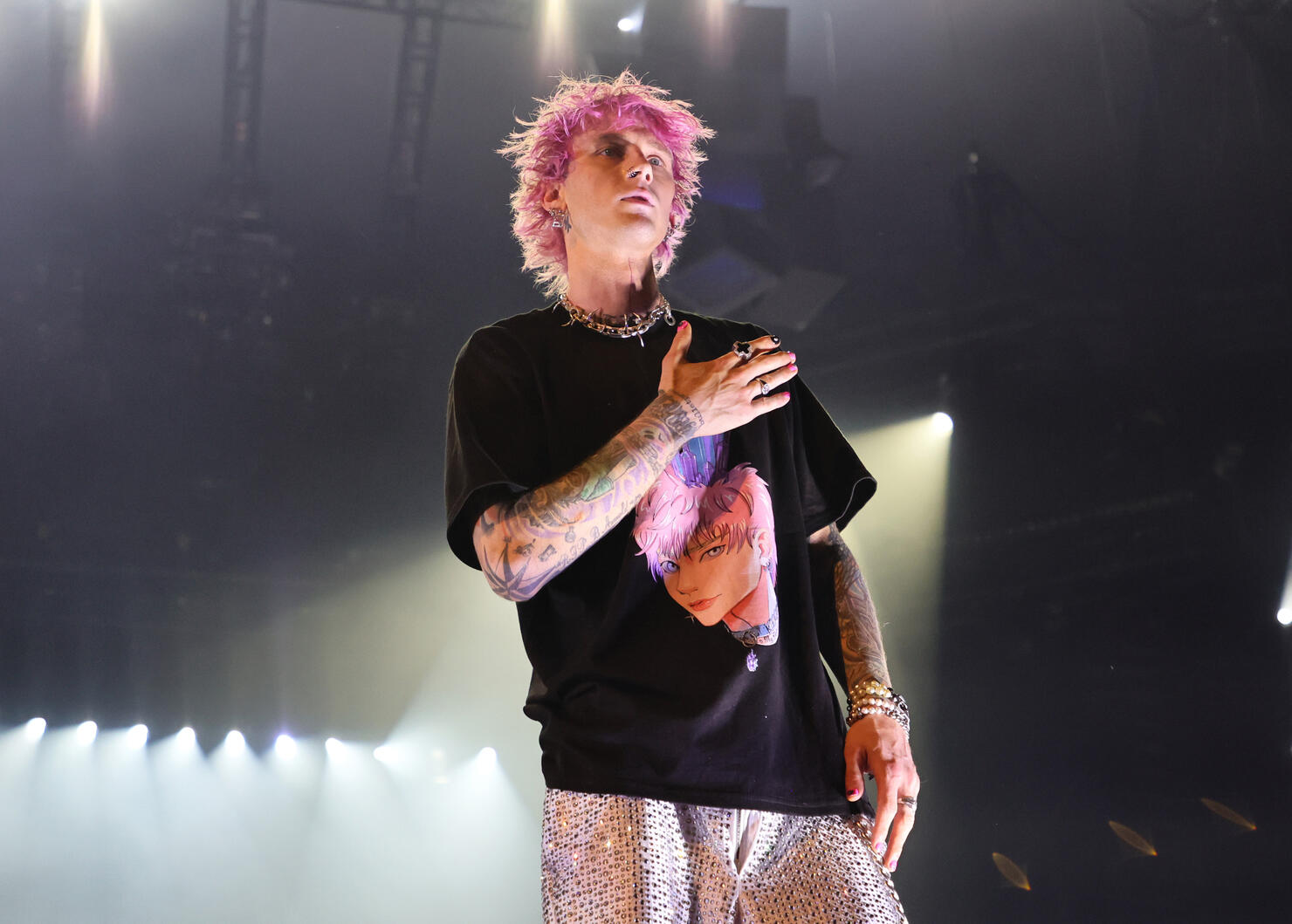 Machine Gun Kelly At Madison Square Garden
