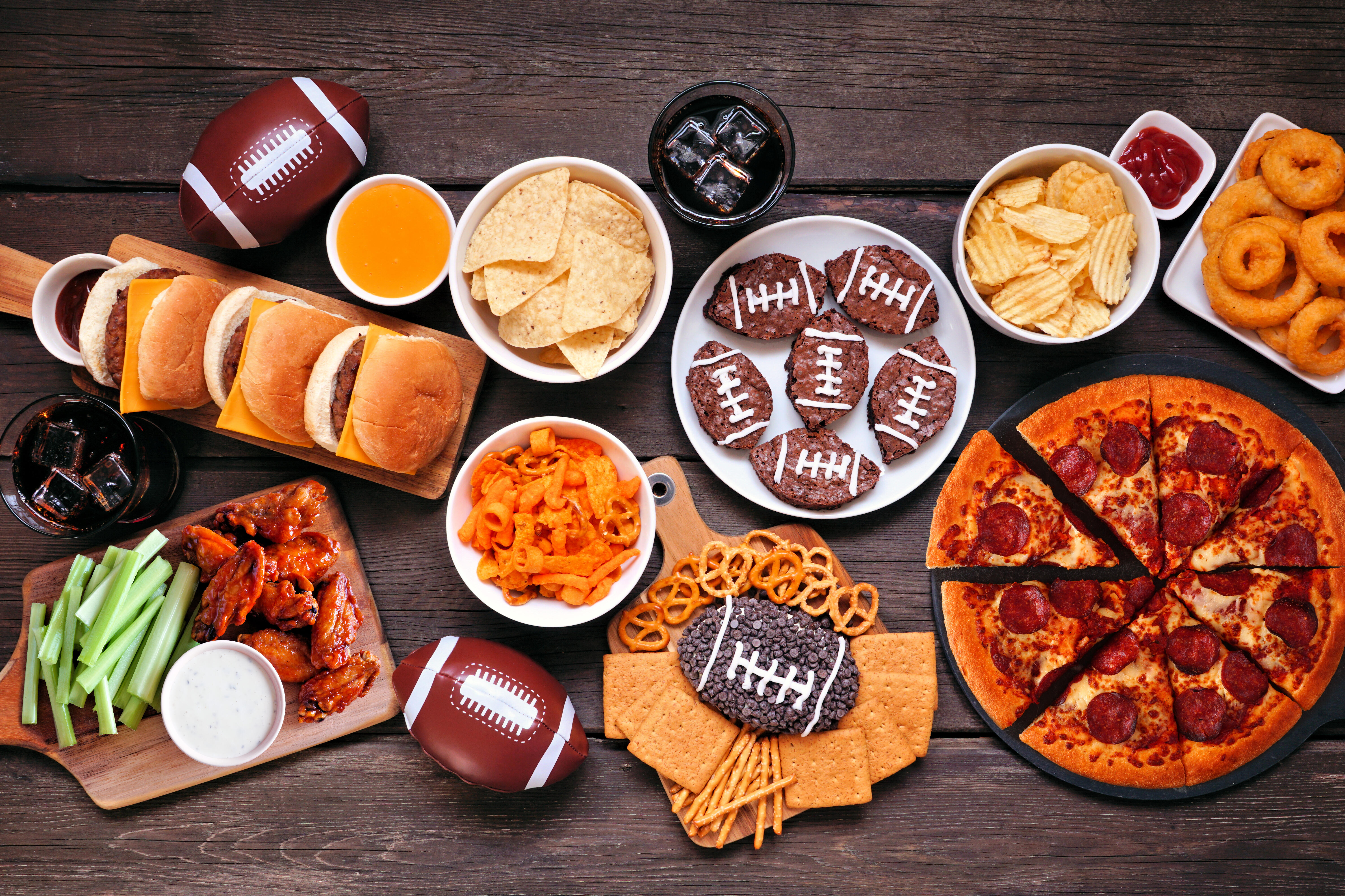 Here's Your Super Bowl Menu, Easy as 1-2-3-4, Institute of Living, Hartford HealthCare