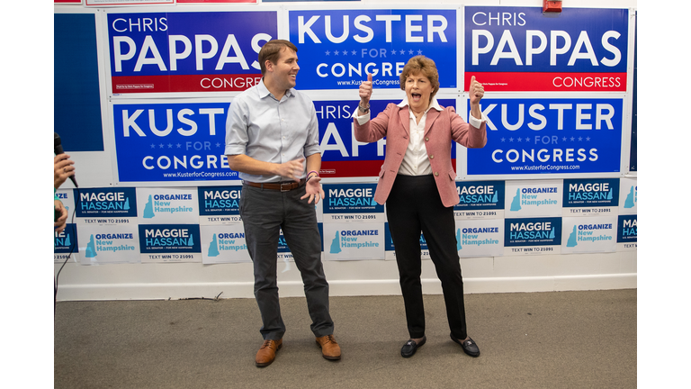 New Hampshire Senator Maggie Hassan Campaigns On Election Eve